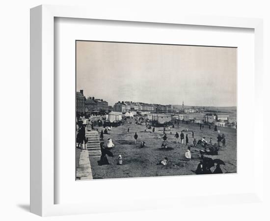 'Weymouth - General View of the Town and the Beach', 1895-Unknown-Framed Photographic Print