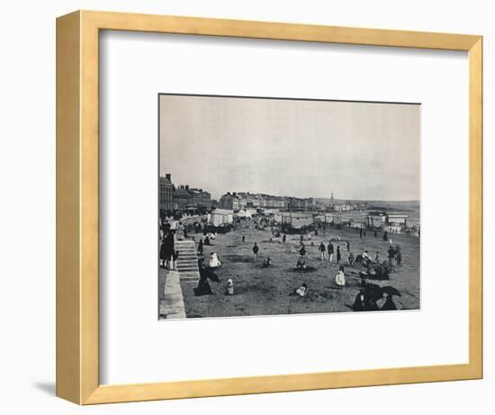 'Weymouth - General View of the Town and the Beach', 1895-Unknown-Framed Photographic Print