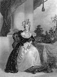 Marie Antoinette, Queen of France and Navarre, C1840-1860-WH Mote-Giclee Print