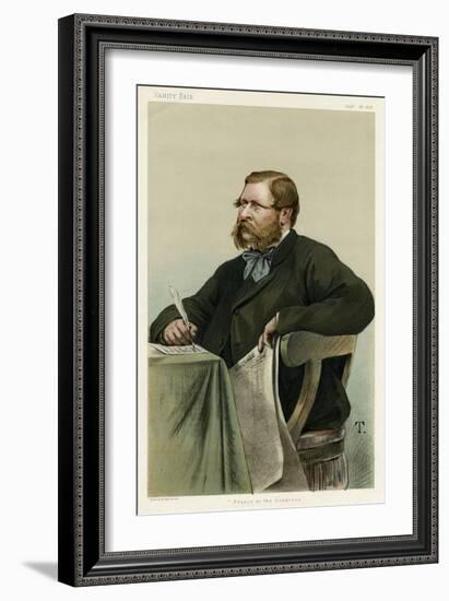 Wh Waddington, VFair 1878-Theobald Chartran-Framed Art Print