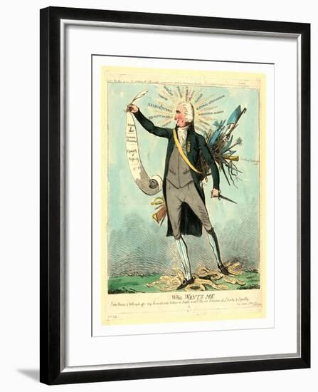 Wha Wants Me-null-Framed Giclee Print