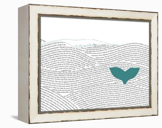 Whale 2-null-Framed Stretched Canvas