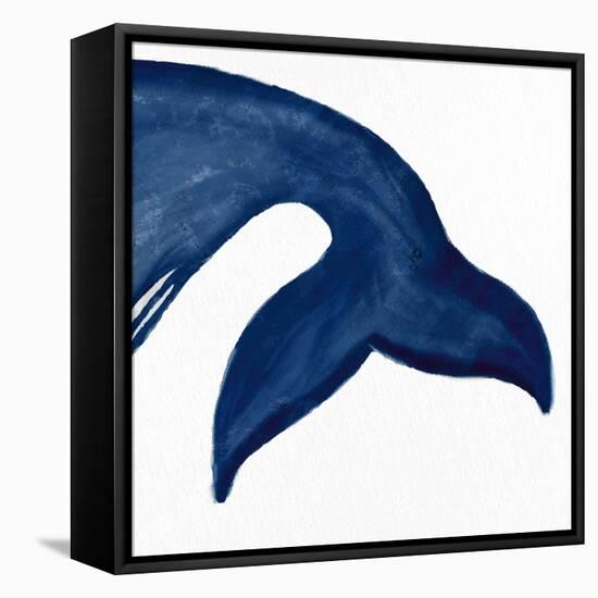 Whale 2-Kimberly Allen-Framed Stretched Canvas