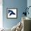 Whale 2-Kimberly Allen-Framed Art Print displayed on a wall