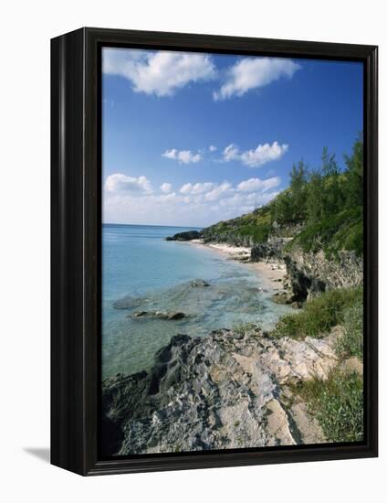 Whale Beach, Bermuda, Central America, Mid Atlantic-Harding Robert-Framed Premier Image Canvas