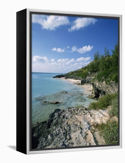 Whale Beach, Bermuda, Central America, Mid Atlantic-Harding Robert-Framed Premier Image Canvas