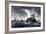 Whale Destroying Whaling Ship, C.1875-null-Framed Giclee Print