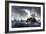 Whale Destroying Whaling Ship, C.1875-null-Framed Giclee Print