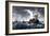 Whale Destroying Whaling Ship, C.1875-null-Framed Giclee Print