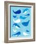 Whale of a Tale Vertical-Heather Rosas-Framed Art Print