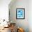 Whale of a Tale Vertical-Heather Rosas-Framed Art Print displayed on a wall
