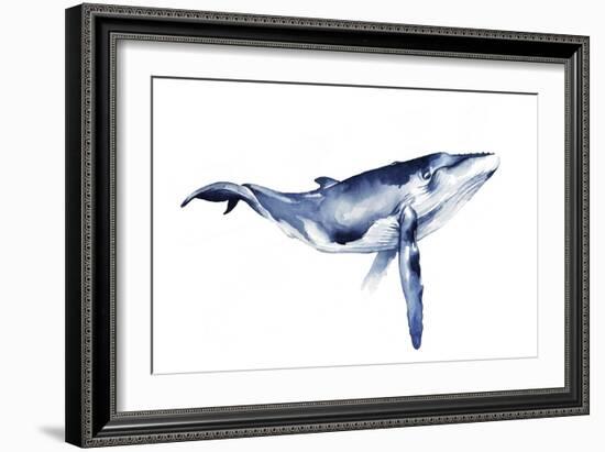 Whale Portrait I-Grace Popp-Framed Art Print