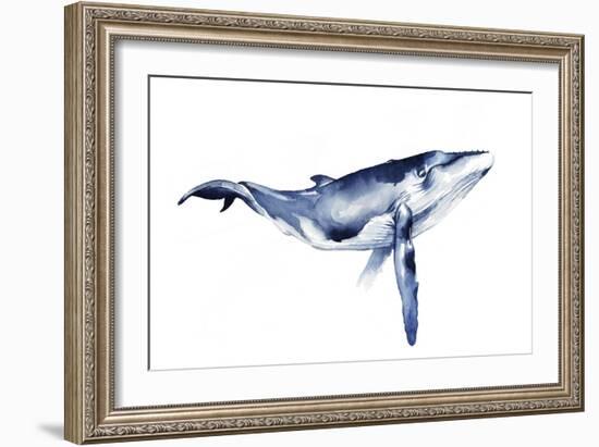 Whale Portrait I-Grace Popp-Framed Premium Giclee Print