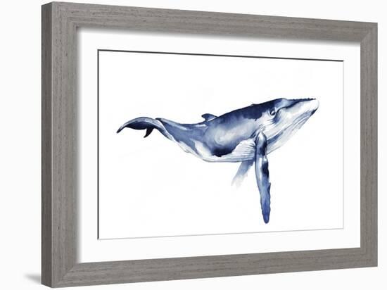 Whale Portrait I-Grace Popp-Framed Premium Giclee Print