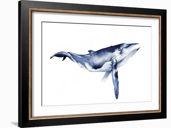 Whale Portrait I-Grace Popp-Framed Premium Giclee Print