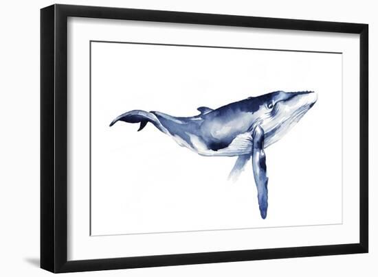 Whale Portrait I-Grace Popp-Framed Premium Giclee Print