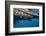 Whale Shark and Golden Trevally, Cenderawasih Bay, West Papua, Indonesia-Pete Oxford-Framed Photographic Print