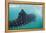 Whale Shark (Rhincodon Typus), Underwater with Snorkelers Off El Mogote, Near La Paz-Michael Nolan-Framed Premier Image Canvas