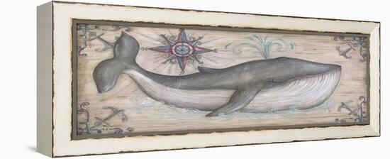 Whale Watch I-Kate McRostie-Framed Stretched Canvas