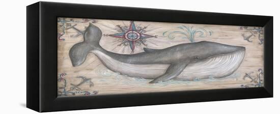 Whale Watch I-Kate McRostie-Framed Stretched Canvas