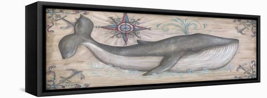 Whale Watch I-Kate McRostie-Framed Stretched Canvas
