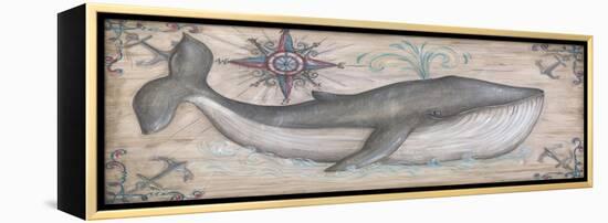 Whale Watch I-Kate McRostie-Framed Stretched Canvas