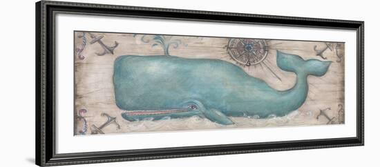 Whale Watch II-Kate McRostie-Framed Art Print