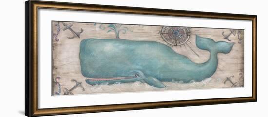 Whale Watch II-Kate McRostie-Framed Art Print