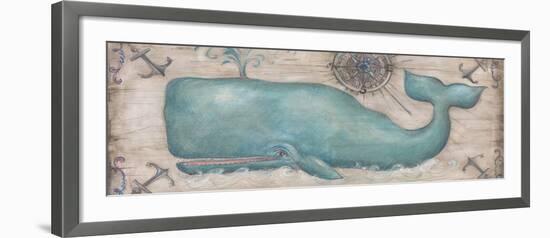 Whale Watch II-Kate McRostie-Framed Art Print