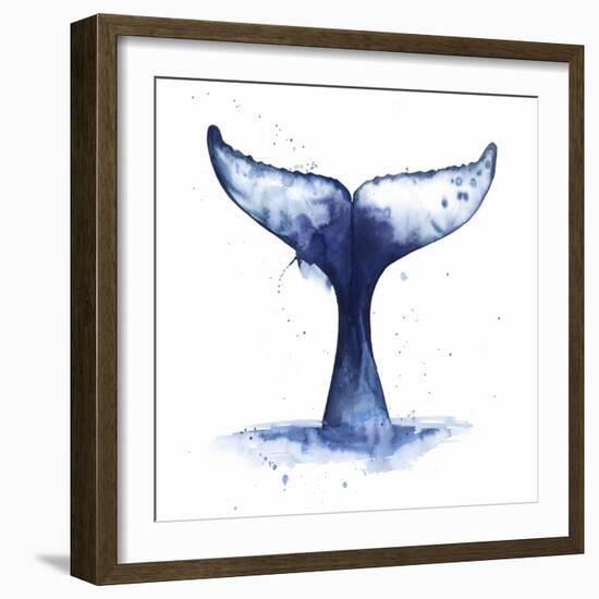 Whale Wave II-Grace Popp-Framed Art Print