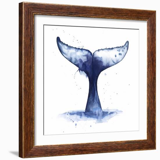 Whale Wave II-Grace Popp-Framed Art Print