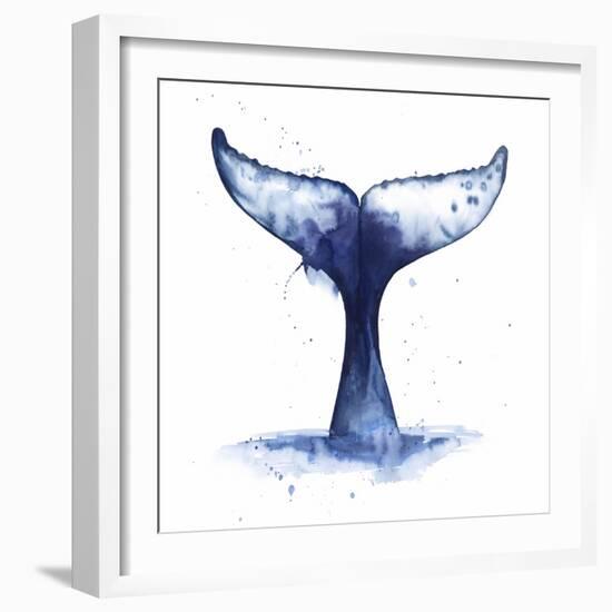 Whale Wave II-Grace Popp-Framed Art Print