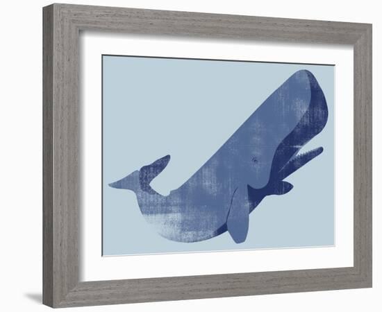 Whale-null-Framed Giclee Print