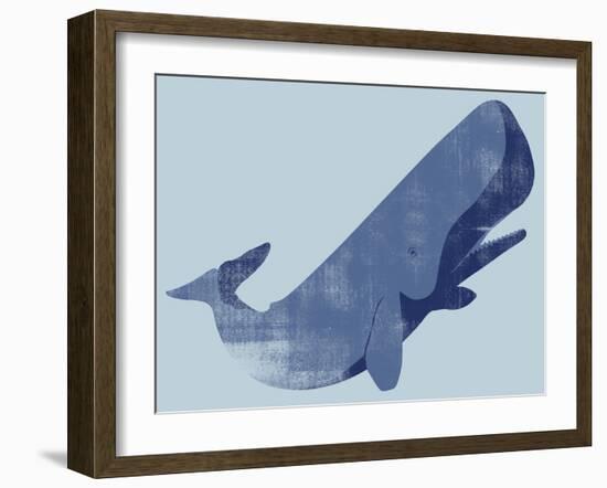 Whale-null-Framed Giclee Print