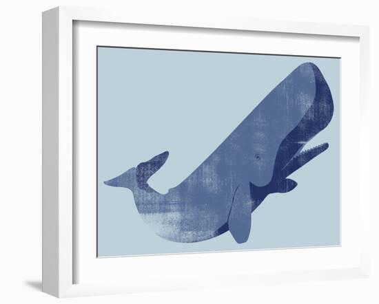 Whale-null-Framed Giclee Print