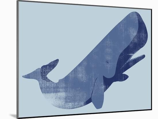 Whale-null-Mounted Giclee Print