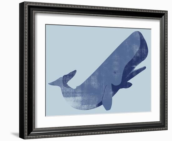 Whale-null-Framed Giclee Print