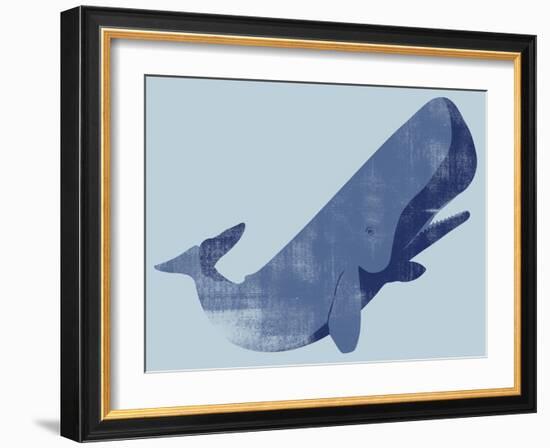 Whale-null-Framed Giclee Print