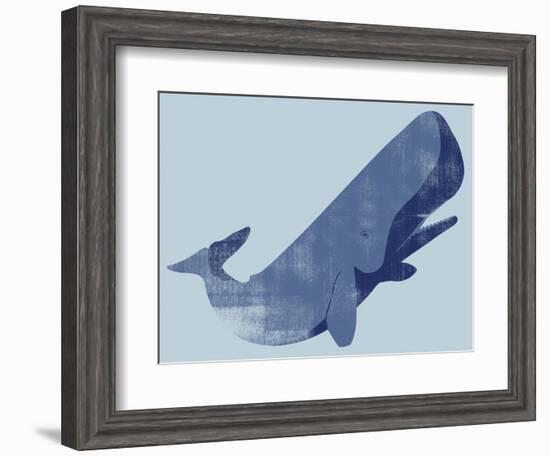 Whale-null-Framed Giclee Print