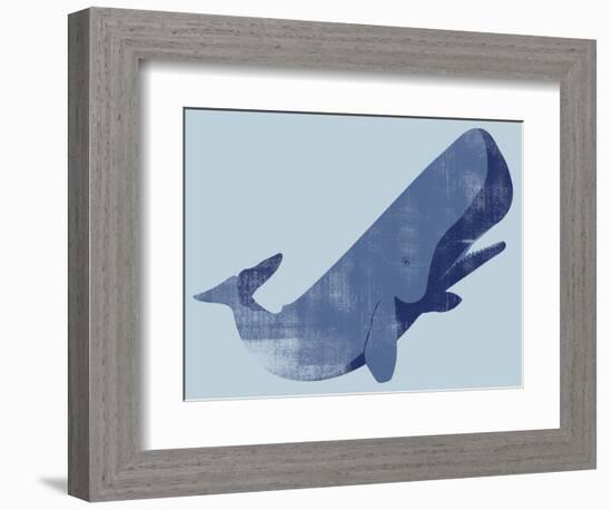 Whale-null-Framed Giclee Print