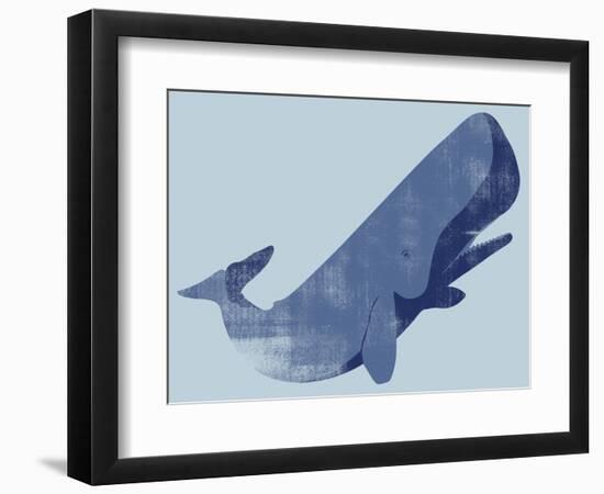 Whale-null-Framed Giclee Print