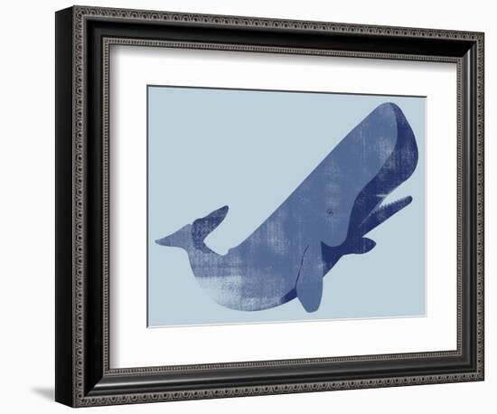 Whale-null-Framed Giclee Print