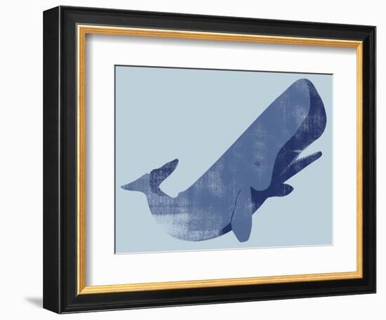 Whale-null-Framed Giclee Print