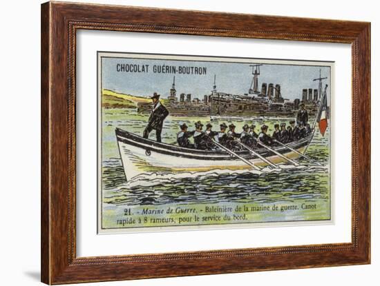 Whaler of the French Navy-null-Framed Giclee Print