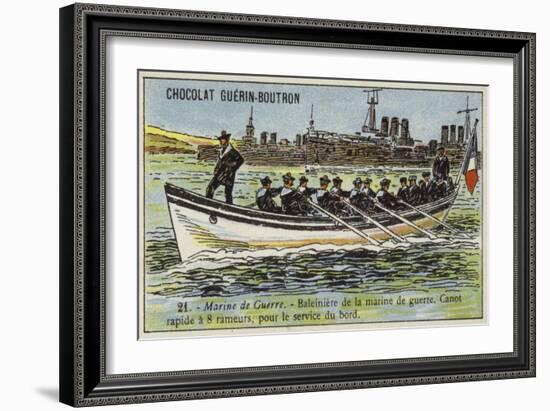 Whaler of the French Navy-null-Framed Giclee Print