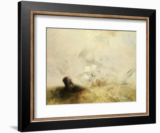 Whalers, c.1845-J. M. W. Turner-Framed Giclee Print