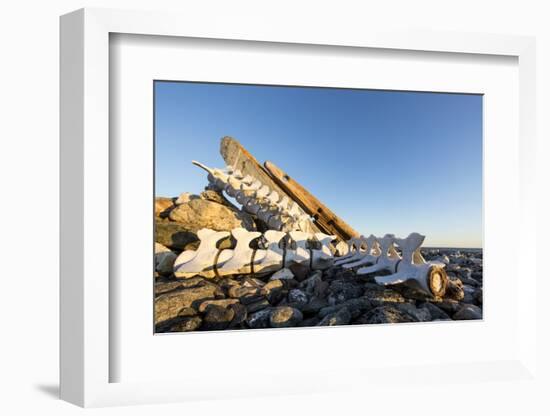 Whalers' Graves, Deadman Island, Nunavut, Canada-Paul Souders-Framed Photographic Print