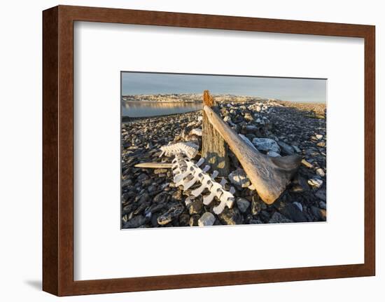 Whalers' Graves, Deadman Island, Nunavut, Canada-Paul Souders-Framed Photographic Print