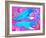 Whales in Love, 2017-Maylee Christie-Framed Giclee Print