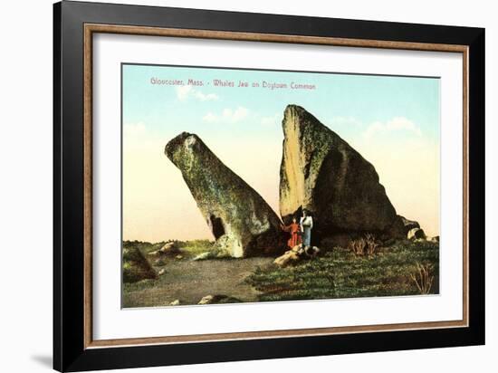 Whales Jaw, Dogtown Common, Gloucester-null-Framed Art Print